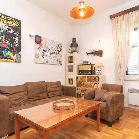 Antique Beautiful In Center With Terrace & Sea View Apartment Split
