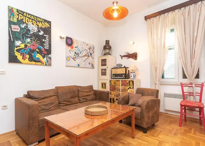 Antique Beautiful In Center With Terrace & Sea View 公寓 斯普利特